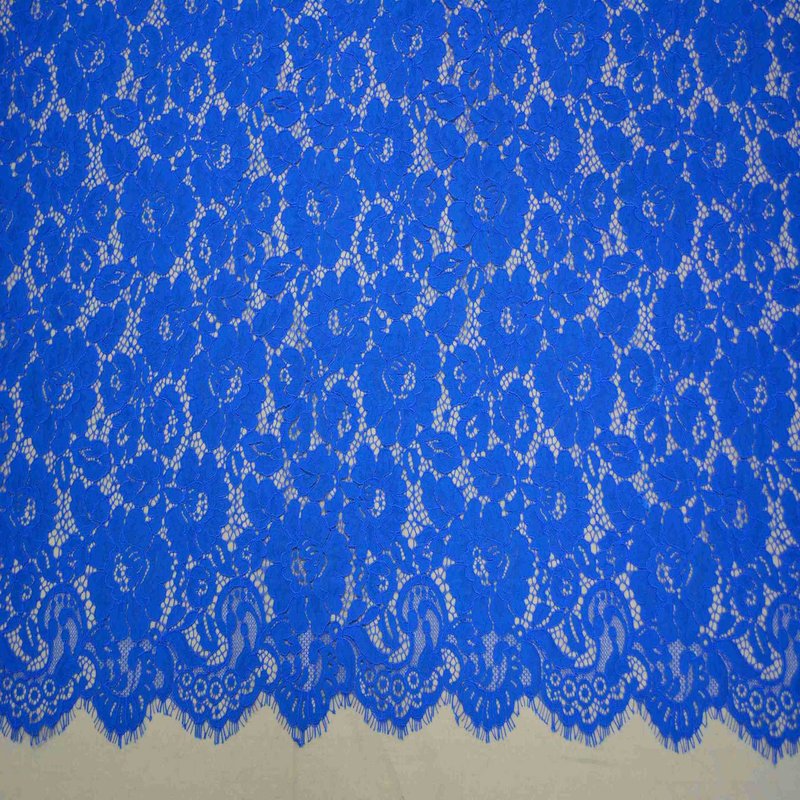 Eyelash Lace Lace Fabric Placement Floral for Apparel Wholesale Suppli 35